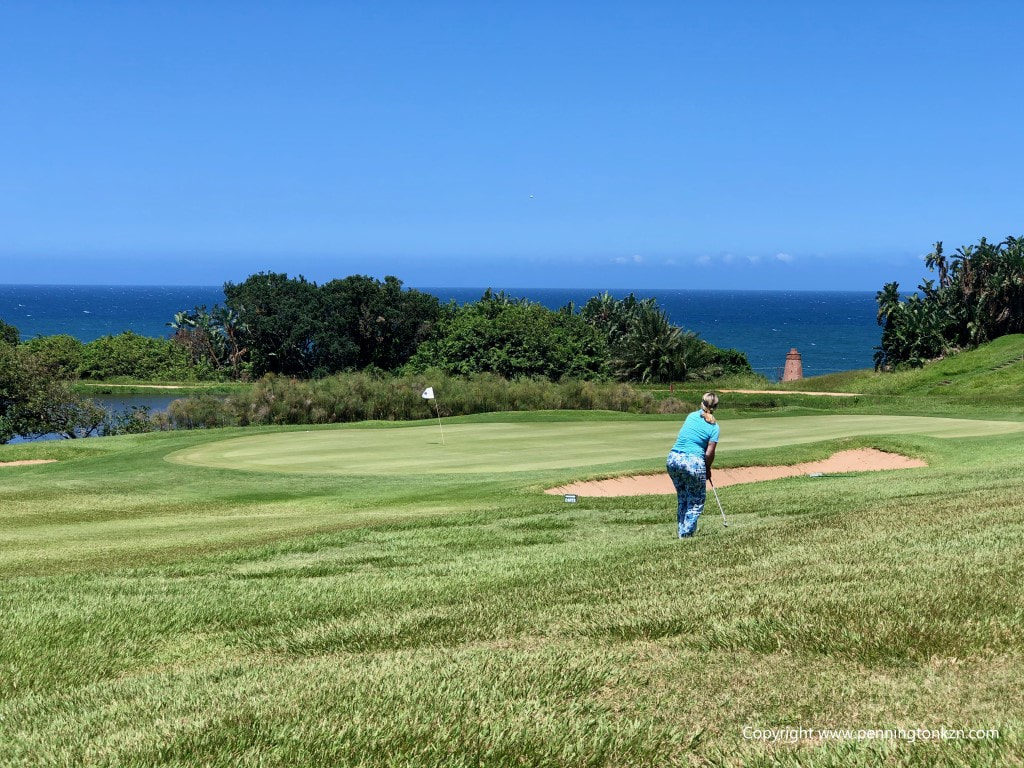 Magnificent views from the Umdoni Golf Club, Pennington, KwaZulu-Natal, South Africa